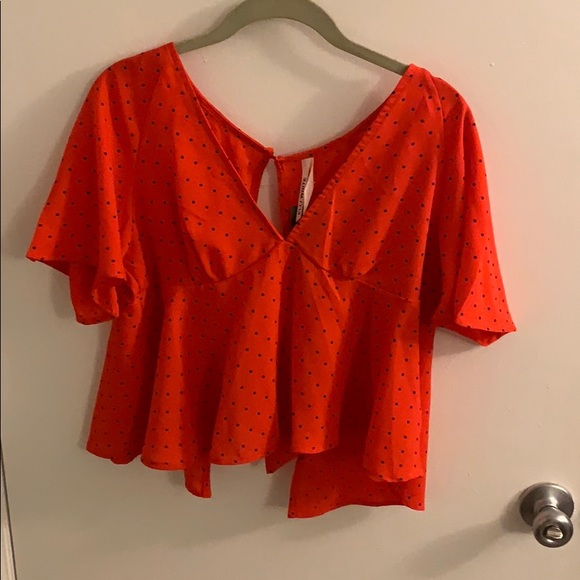 Nasty Gal Tops - Nasty Gal polka dot blouse Nasty Gal Tops - Nasty Gal polka dot blouse